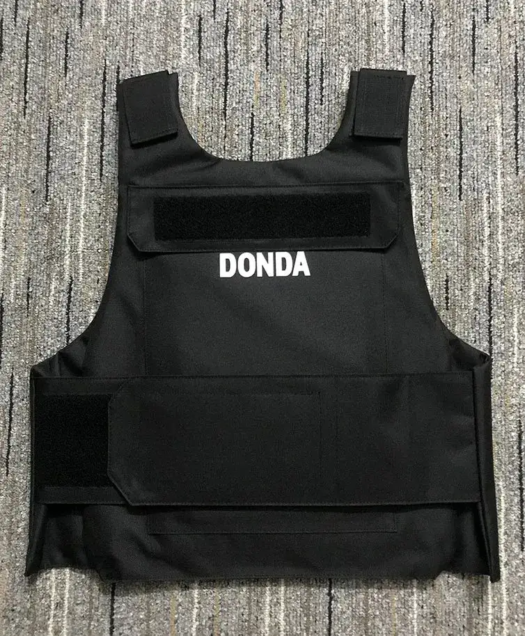 Kanye Donda Rapper Vest — Black M size below 168 pounds colorway — USFans Spreadsheet photo