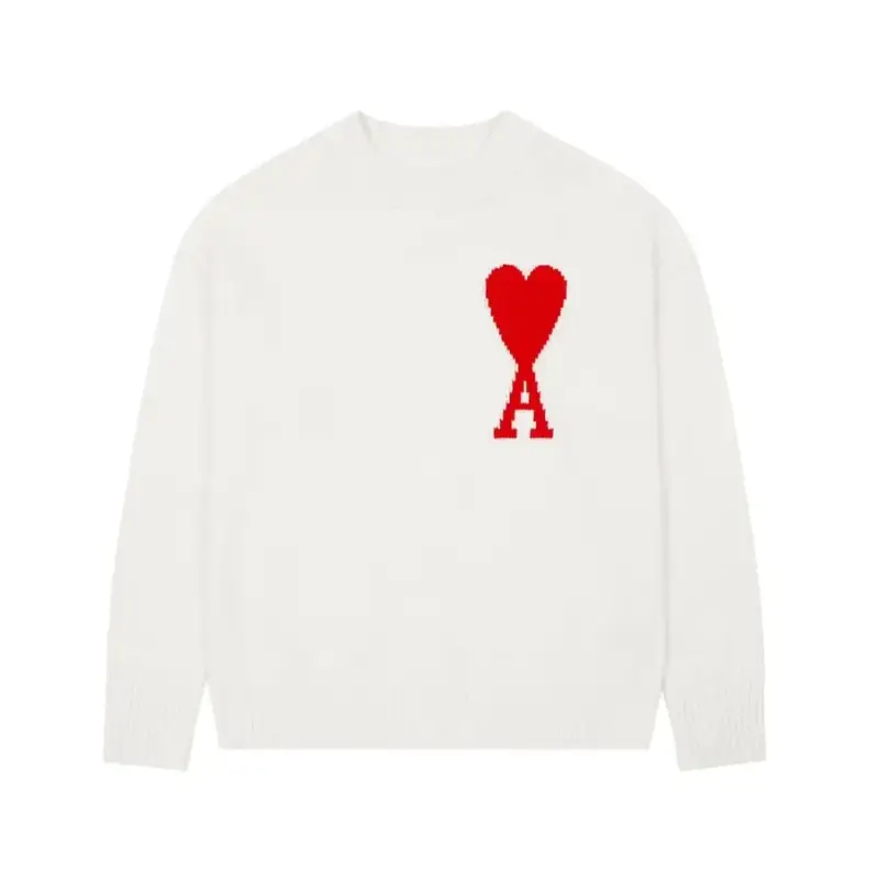 Ami Paris Sweater — white colorway — Kakobuy Spreadsheet photo