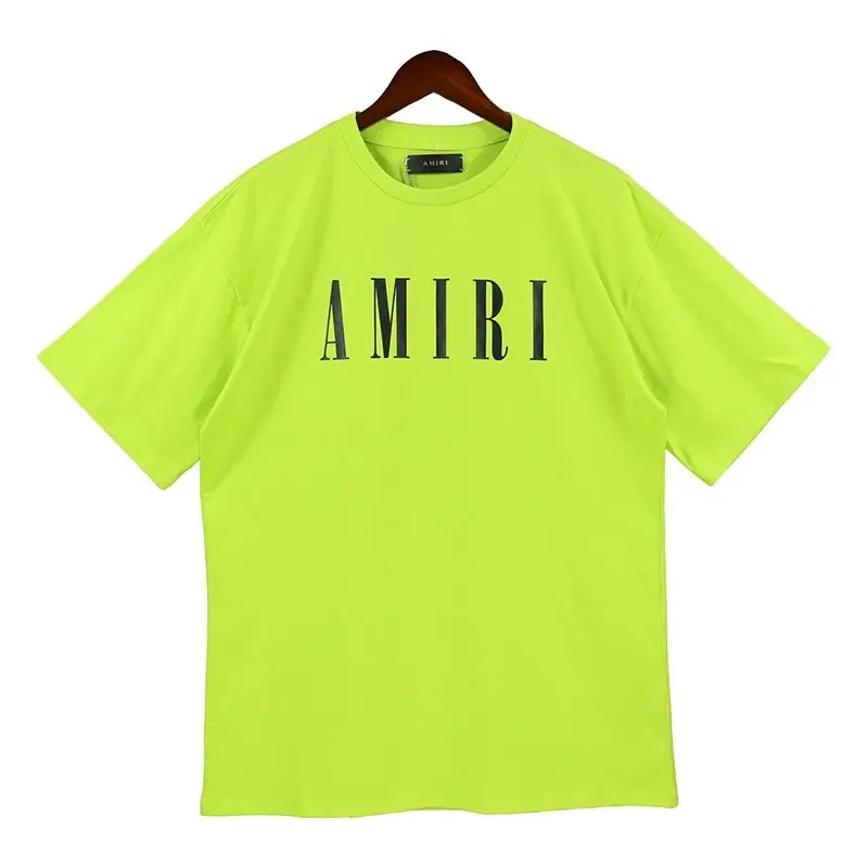 Amiri T-Shirts — 2143 Fluorescent Green colorway — USFans Spreadsheet photo