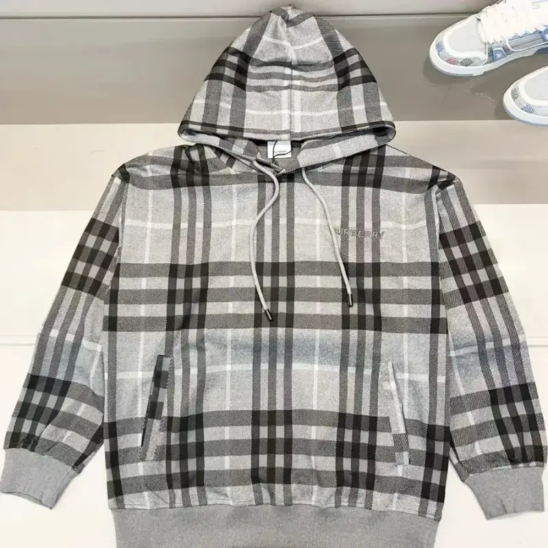 Burberry Hoodie — grey colorway — Kakobuy Spreadsheet photo