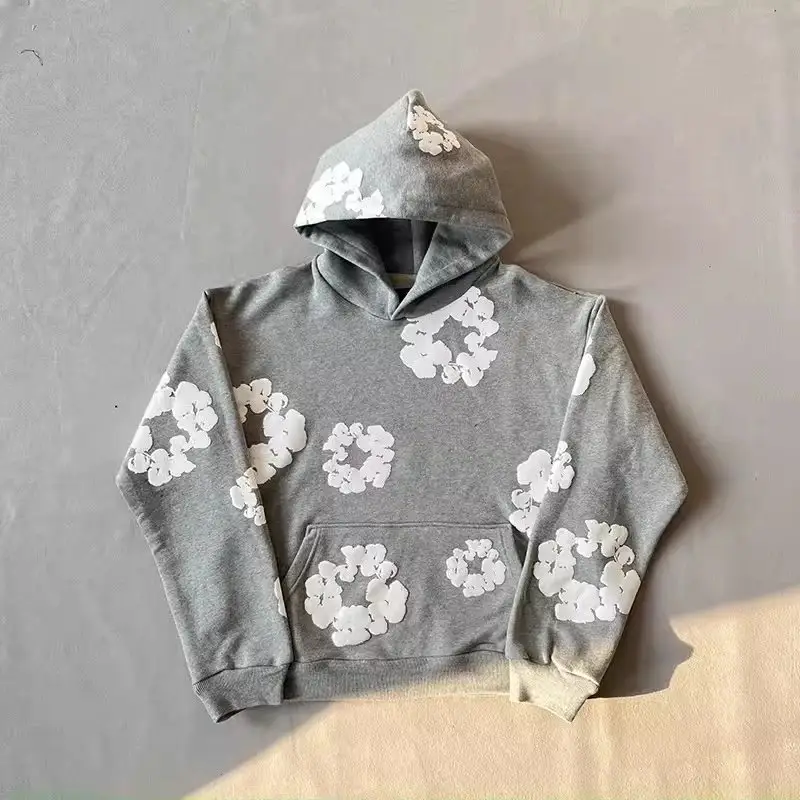 Denim Tears Hoodie ( All Colorways ) — XH01 Grey/Sweat/High version colorway — USFans Spreadsheet photo