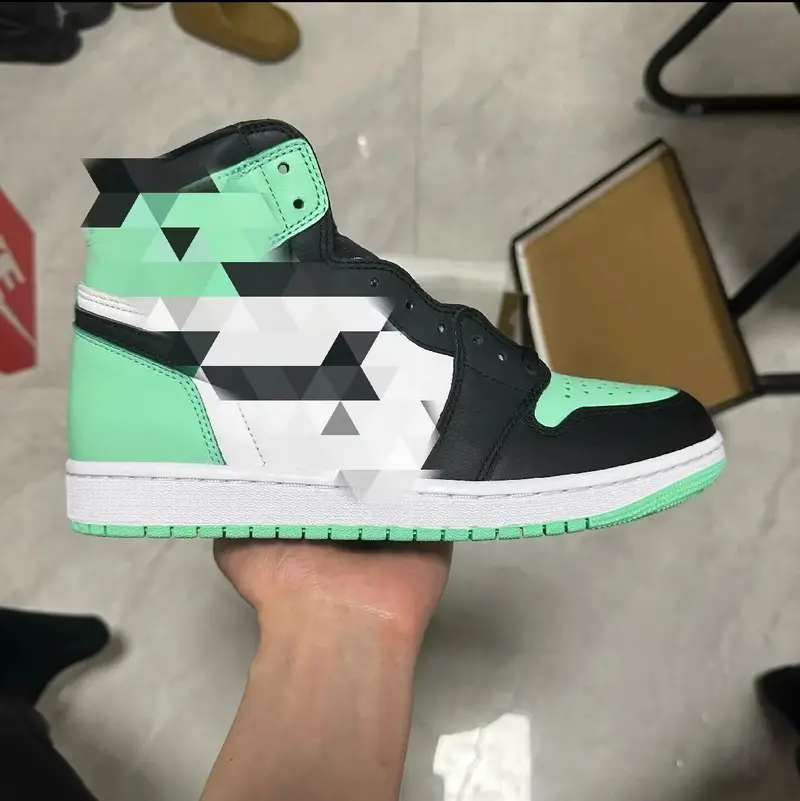 Jordan 1 Union Black Toe — Tiffany Green 2.0 colorway — USFans Spreadsheet photo