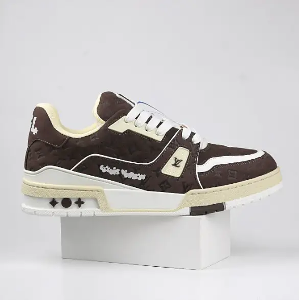 LV Trainers Monogram Black Denim Sneakers — 35 colorway — Kakobuy Spreadsheet photo