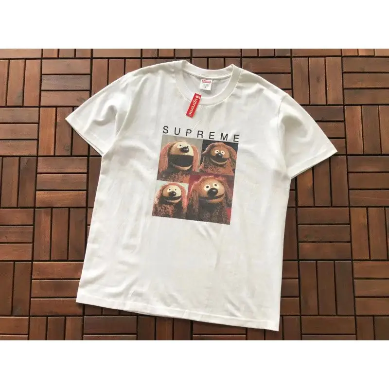 Supreme X Ducati T-Shirt — B362 Bear Doll White colorway — USFans Spreadsheet photo