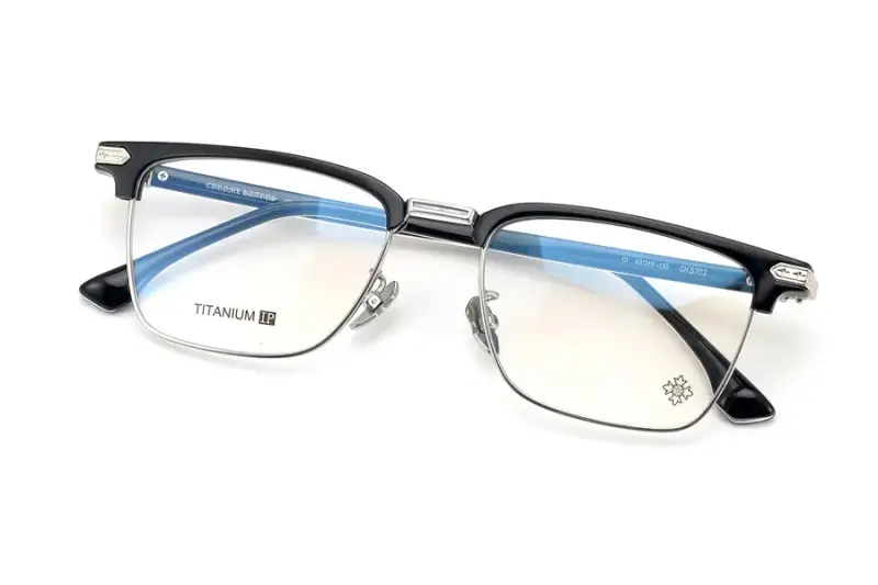 Chrome Hearts Sunglasses — Black silver colorway — USFans Spreadsheet photo