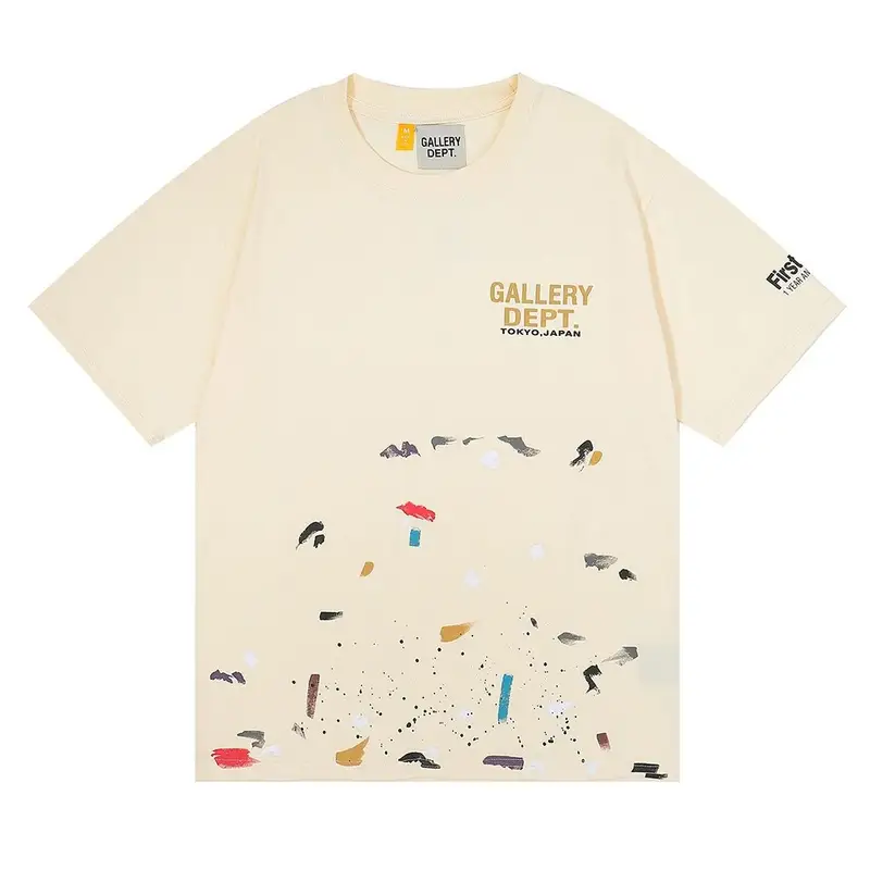 Gallery Dept Shirts — 6007 apricot colorway — Kakobuy Spreadsheet photo