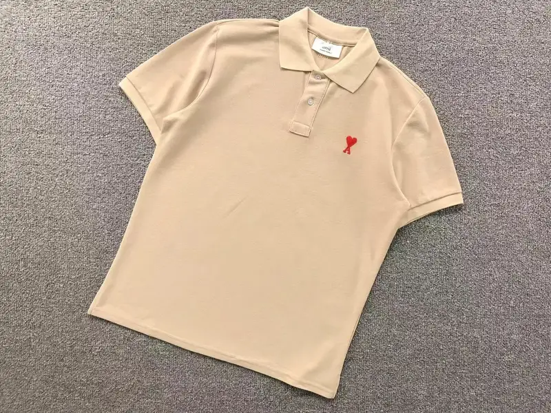 Ami Paris Polo — khaki CY116 colorway — USFans Spreadsheet photo