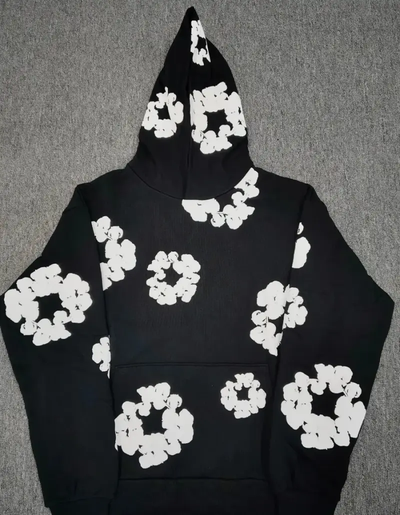 Denim Tears Offset Hoodie — black colorway — Kakobuy Spreadsheet photo