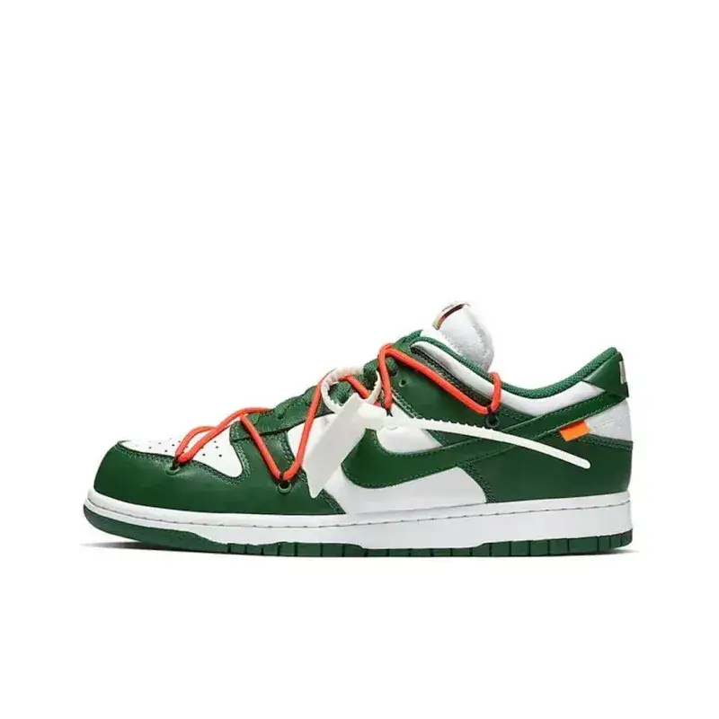 Off-White Dunk Low — OW x Dunk White Green colorway — USFans Spreadsheet photo