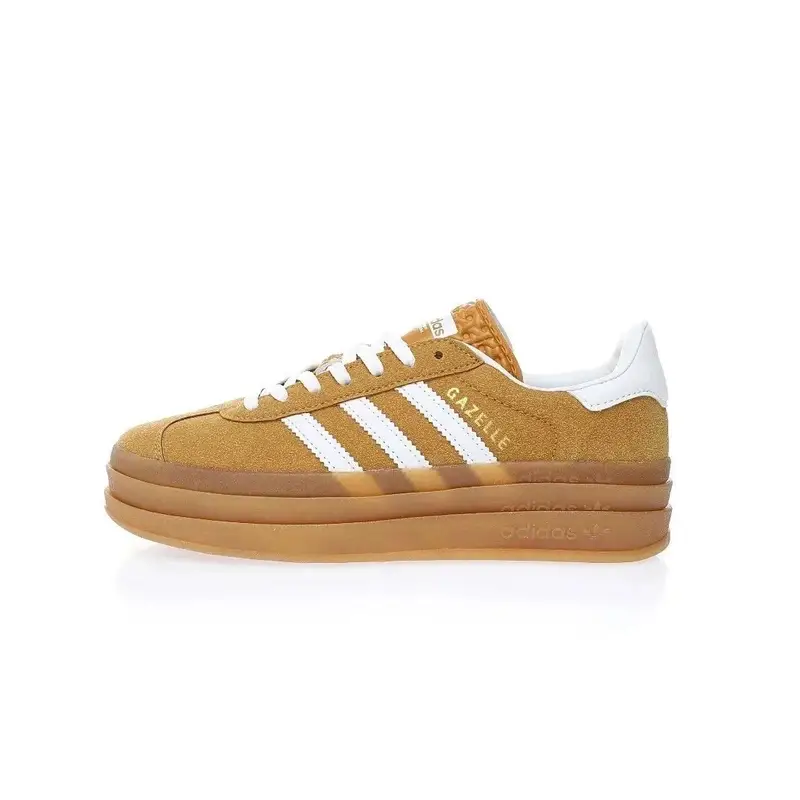 Adidas Originals Gazelle Bold — Wheat Yellow White HQ8706 colorway — Kakobuy Spreadsheet photo