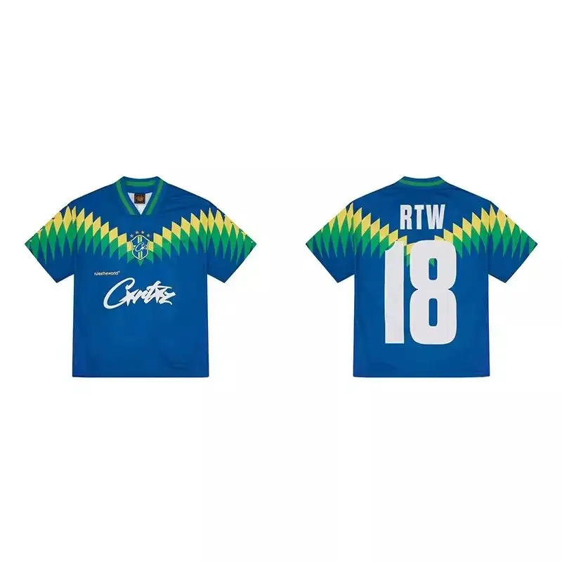 Corteiz Jersey's — Brazil/Sky Blue/8890 colorway — USFans Spreadsheet photo