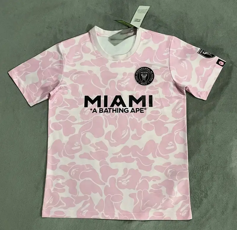 Real Madrid 2024 Player Jersey — 2324 Miami Pink colorway — Kakobuy Spreadsheet photo