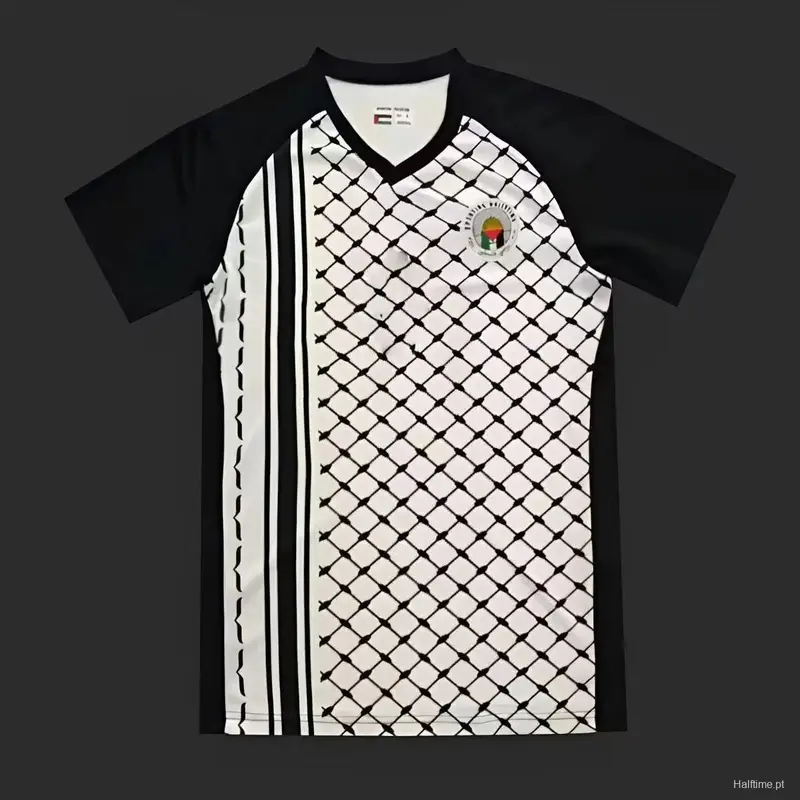 Palestine Jersey — 2425 Palestinian black and white colorway — Kakobuy Spreadsheet photo