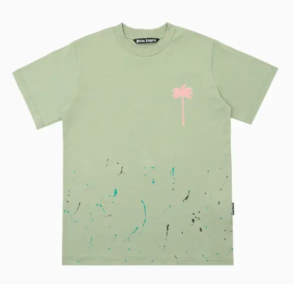 Palm Angels Tees — 2233 matcha green colorway — USFans Spreadsheet photo