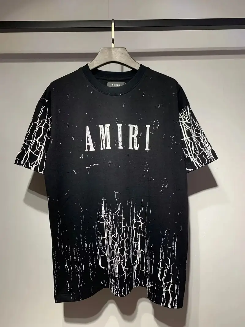 Amiri T-Shirts — 666 black colorway — USFans Spreadsheet photo
