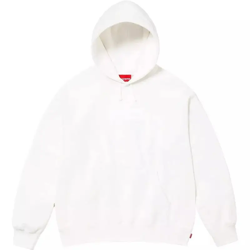 Supreme Hoodie — White colorway — USFans Spreadsheet photo