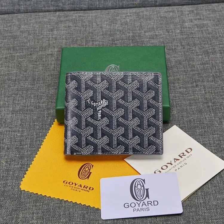Goyard Wallet — Style 2 carbon gray colorway — USFans Spreadsheet photo