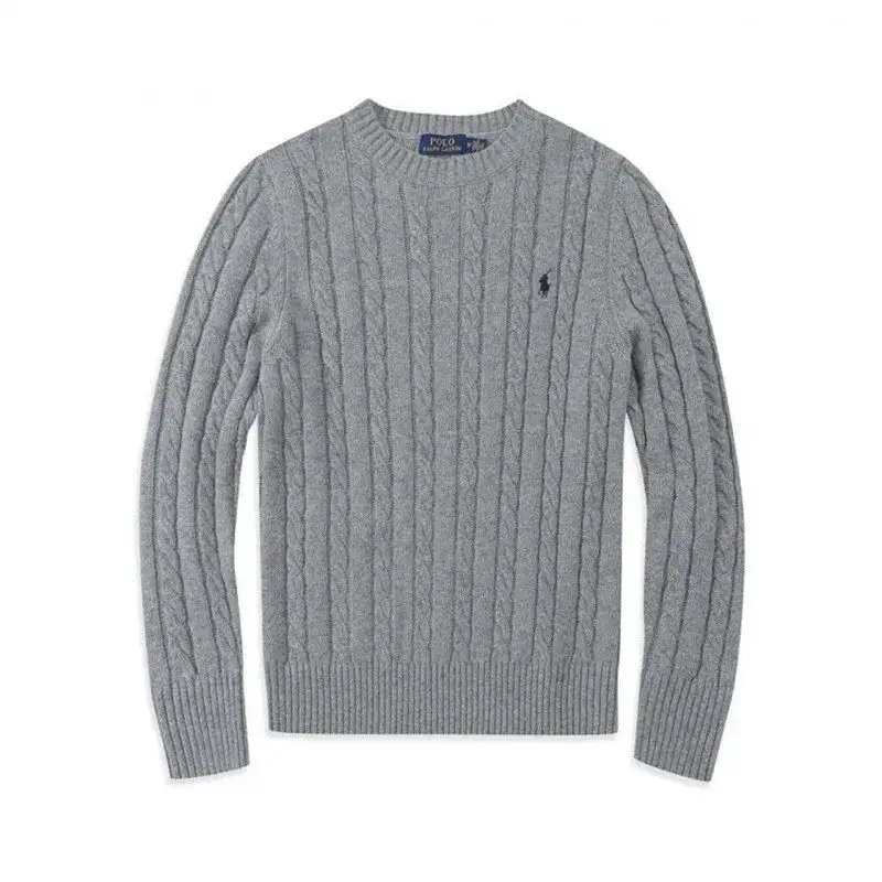 Ralph Lauren Sweater — Men's gray black label colorway — Kakobuy Spreadsheet photo