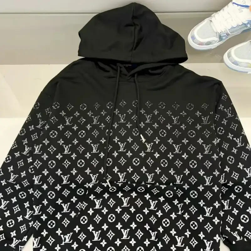 LV Hoodie — black colorway — USFans Spreadsheet photo