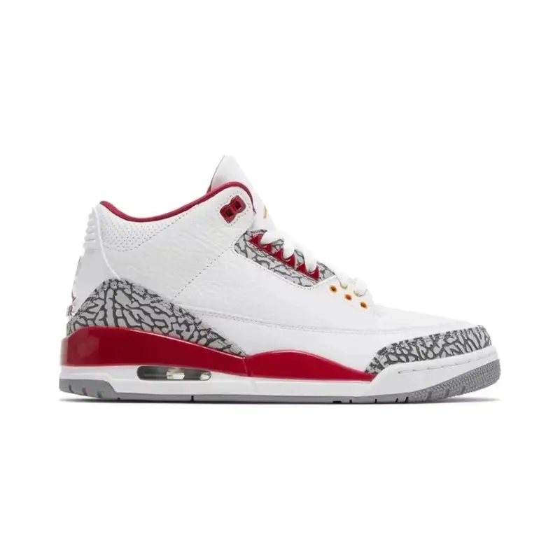 Jordan 3 Black Cat — Cardinal Red colorway — USFans Spreadsheet photo