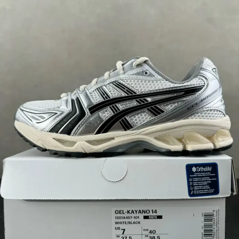Asics Gel-Kayano 14 — 1201A457-101 colorway — USFans Spreadsheet photo