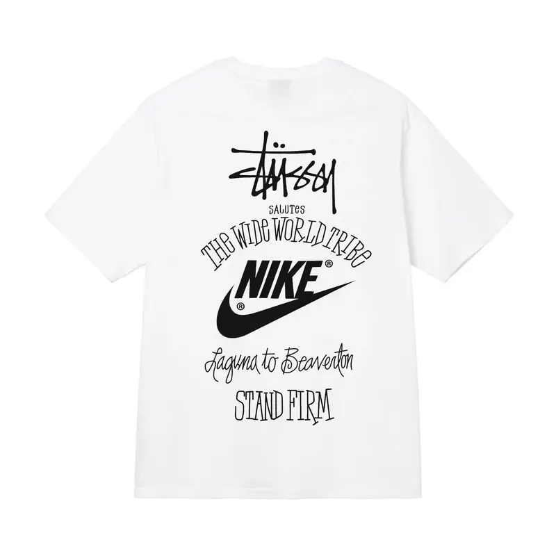 Stussy Tee — White [NIK]] colorway — Kakobuy Spreadsheet photo