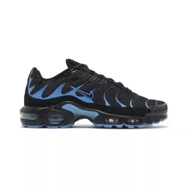 Nike TN All Black Shoes — BlackUniversityBlue colorway — USFans Spreadsheet photo