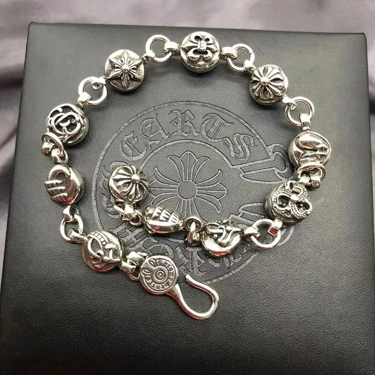 Chrome Hearts Thick Bracelet With Cross — S23 colorway — USFans Spreadsheet photo