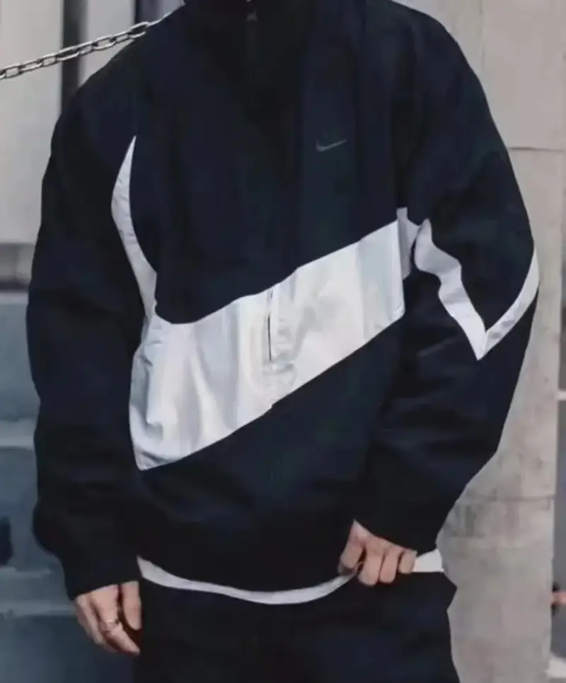 Nike Embroidered Jacket — black colorway — USFans Spreadsheet photo