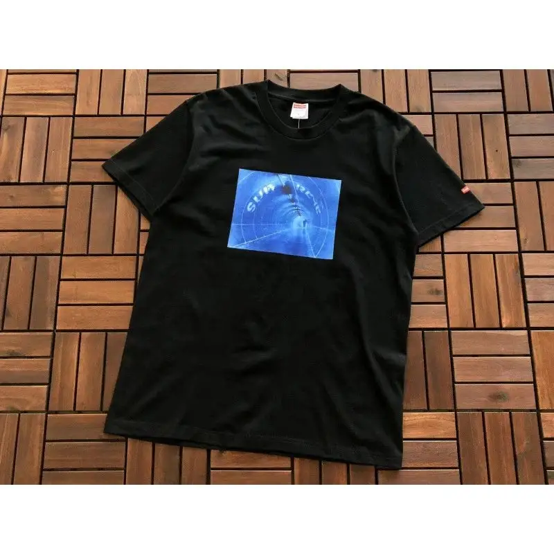 Supreme X Ducati T-Shirt — B374 Time Tunnel Black colorway — USFans Spreadsheet photo