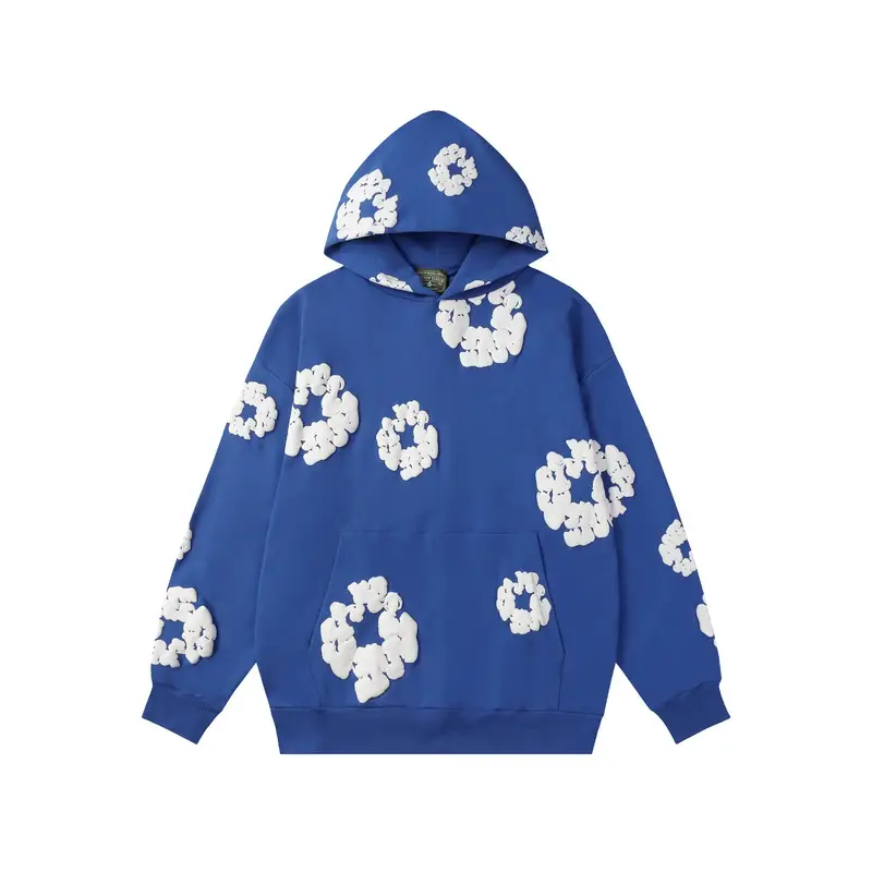 Denim Tears Hoodie — Color blue [coat]] colorway — USFans Spreadsheet photo