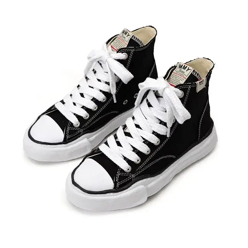 Mihara Trainers — Canvas black high cut colorway — Kakobuy Spreadsheet photo