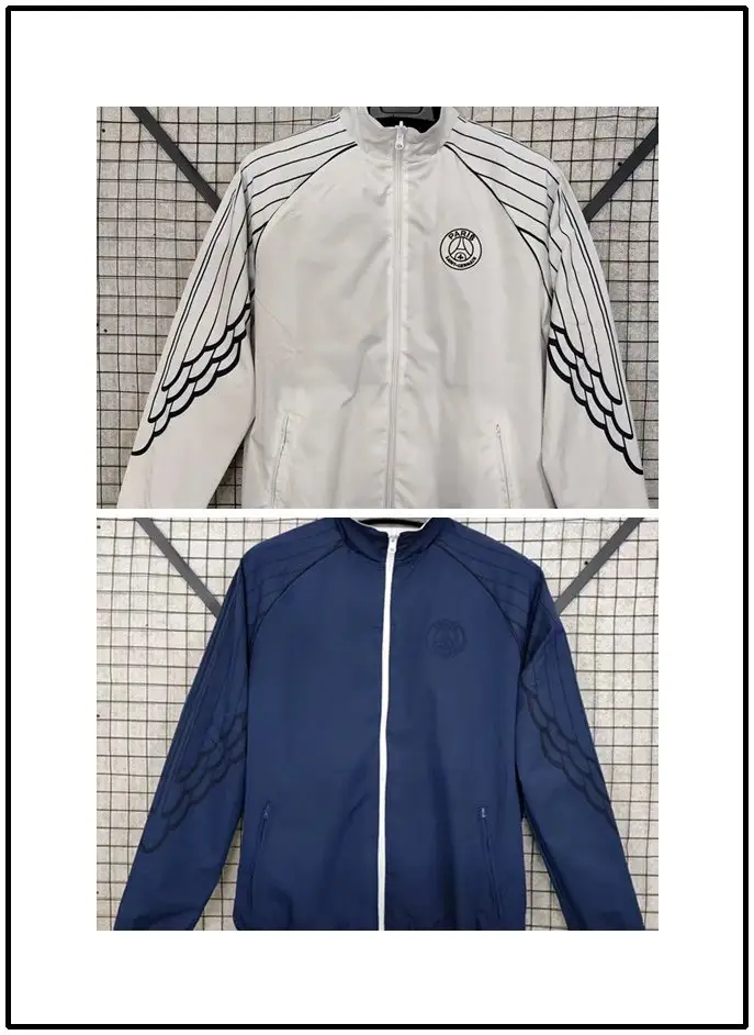 Vintage Jersey Hoodie Zip — 2526 Paris Double Sided Embroidery colorway — Kakobuy Spreadsheet photo