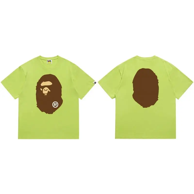 Bape Tees — 175 fluorescent green colorway — USFans Spreadsheet photo