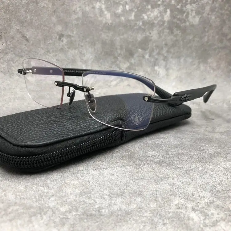 Chrome Hearts Sunglasses — Black Frame/Black Legs colorway — USFans Spreadsheet photo