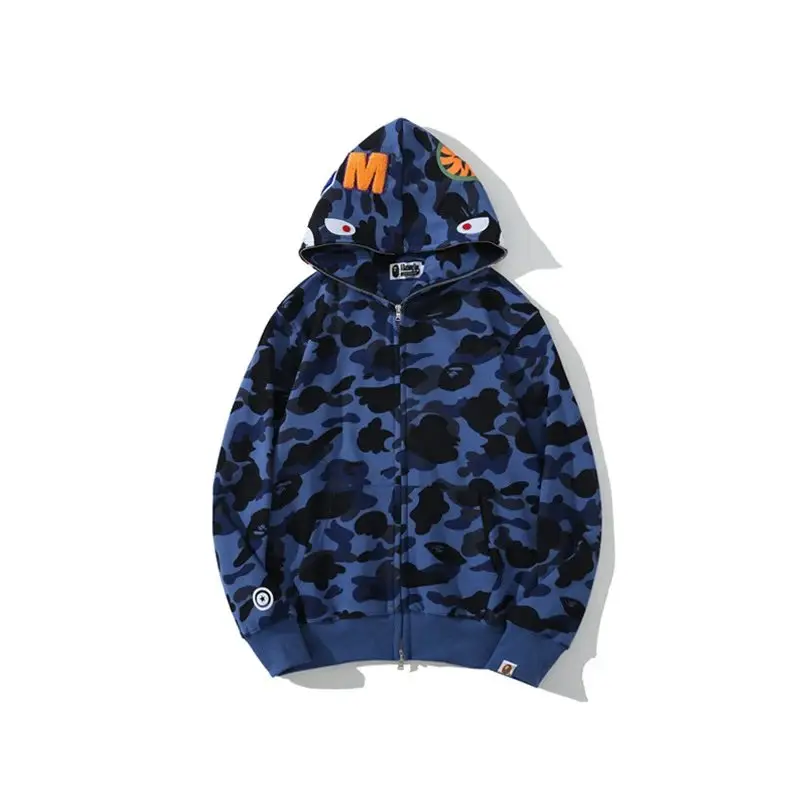 Bape Shark Hoodie — 8301 blue colorway — USFans Spreadsheet photo