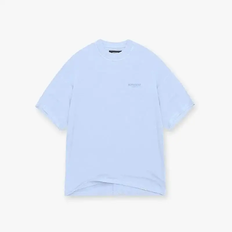 Represent Tee — Vista Blue colorway — Kakobuy Spreadsheet photo