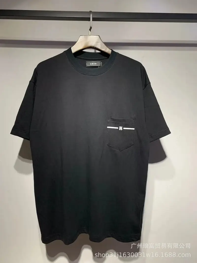 Amiri T-Shirts — 662 black colorway — USFans Spreadsheet photo