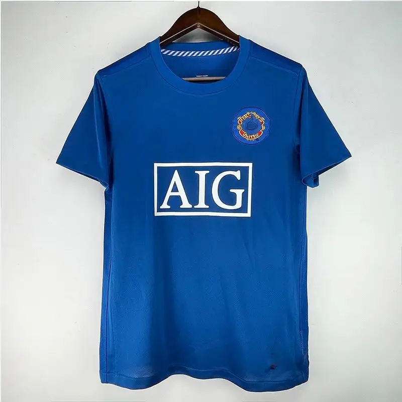 China Jersey 2018 — 08-09 Manchester United away blue colorway — Kakobuy Spreadsheet photo