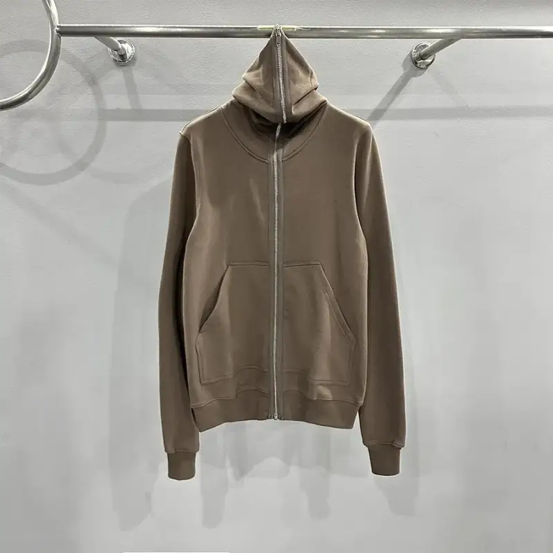 Rick Owens Full Zip Hoodie — grey colorway — Kakobuy Spreadsheet photo