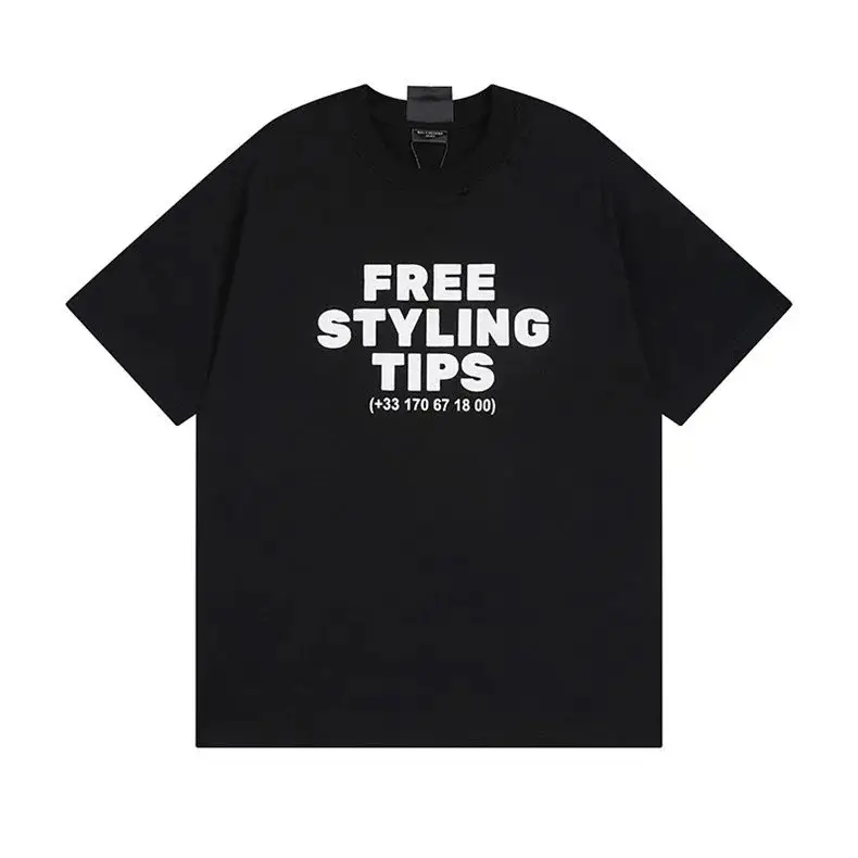 Balenciaga Tee (Black and White Colorway) — 7 colorway — USFans Spreadsheet photo