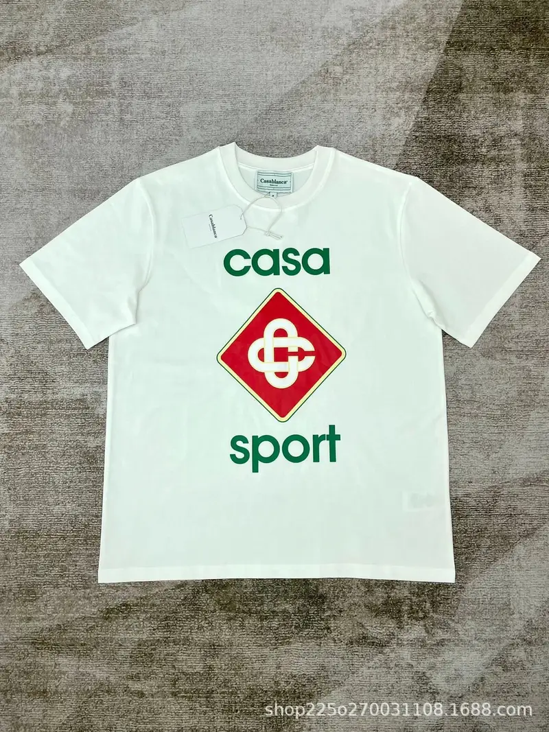Casablanca T-Shirt — White 7 colorway — USFans Spreadsheet photo