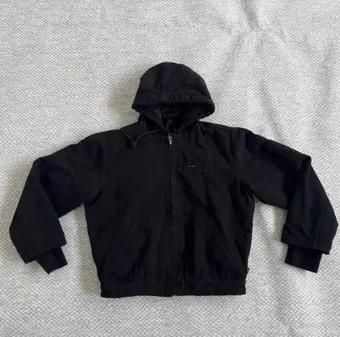 Thrasher x Supreme Hooded Work Jacket (Black) — black colorway — USFans Spreadsheet photo