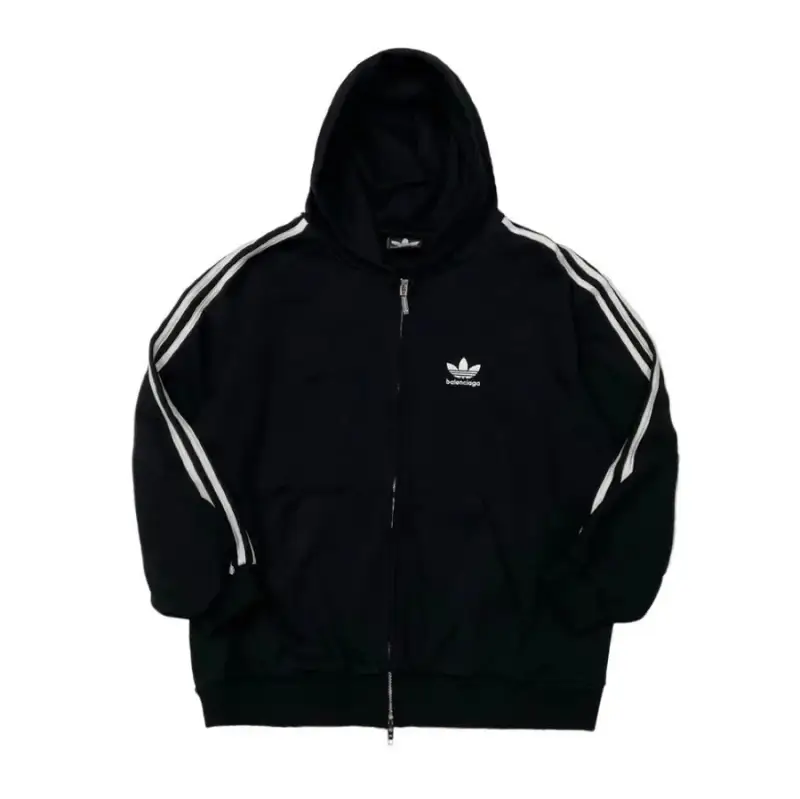 Balenciaga x Adidas Hoodie — black colorway — USFans Spreadsheet photo