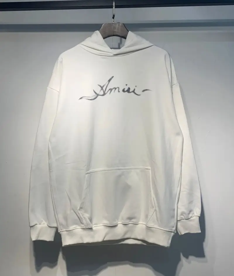 Amiri Paint Splatter Hoodie — 890 white colorway — USFans Spreadsheet photo