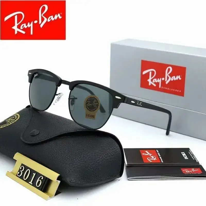 Ray-Ban Sunglasses — 3016 black frame gray lenses with delivery box colorway — USFans Spreadsheet photo