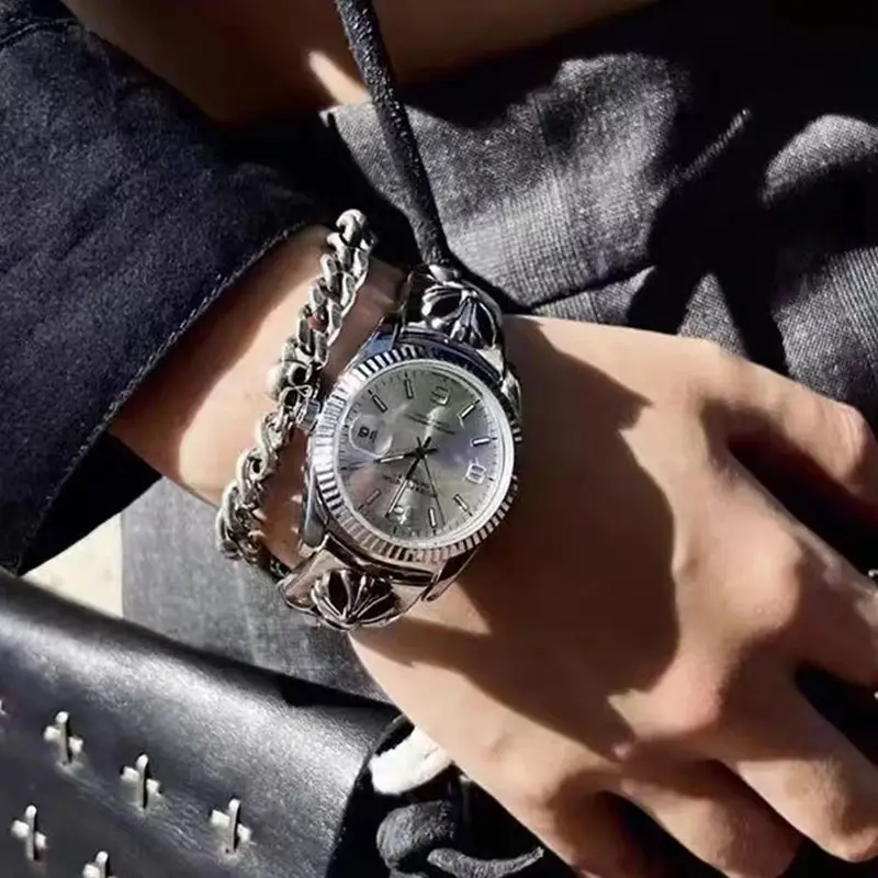 Chrome Hearts Rolex Watch — Silver S colorway — USFans Spreadsheet photo