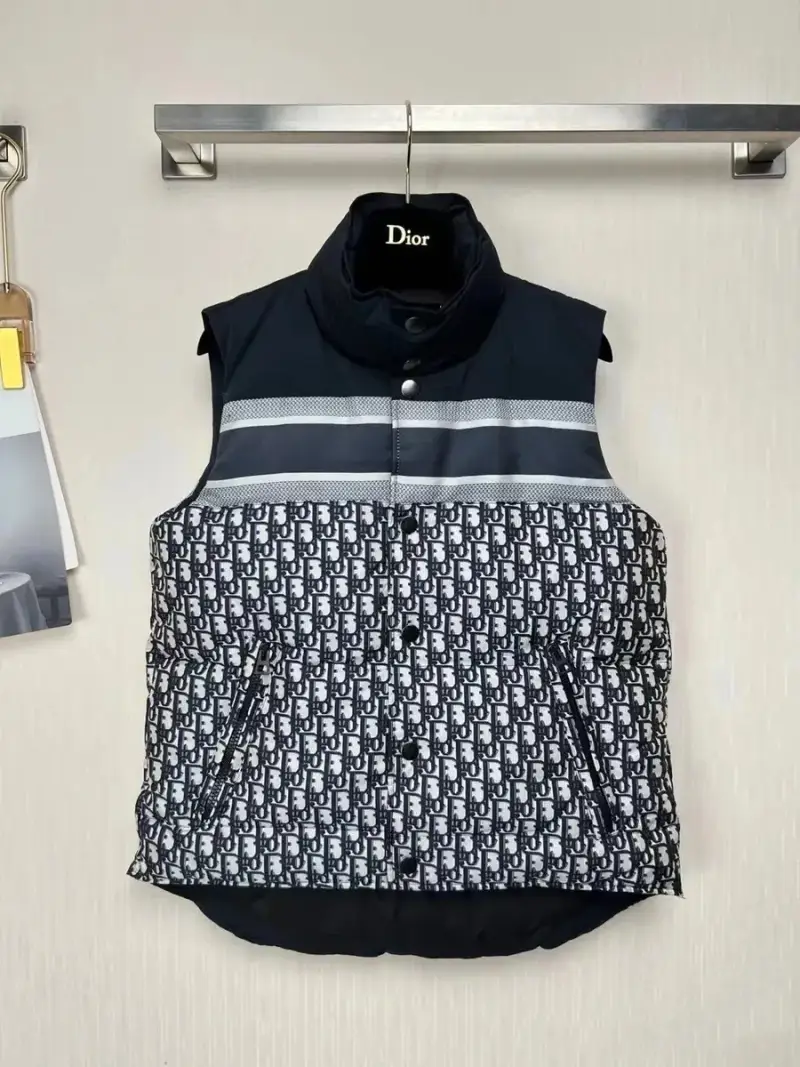 Dior DiorAlps Puffer Vest Gray and Black — Multicolor colorway — USFans Spreadsheet photo