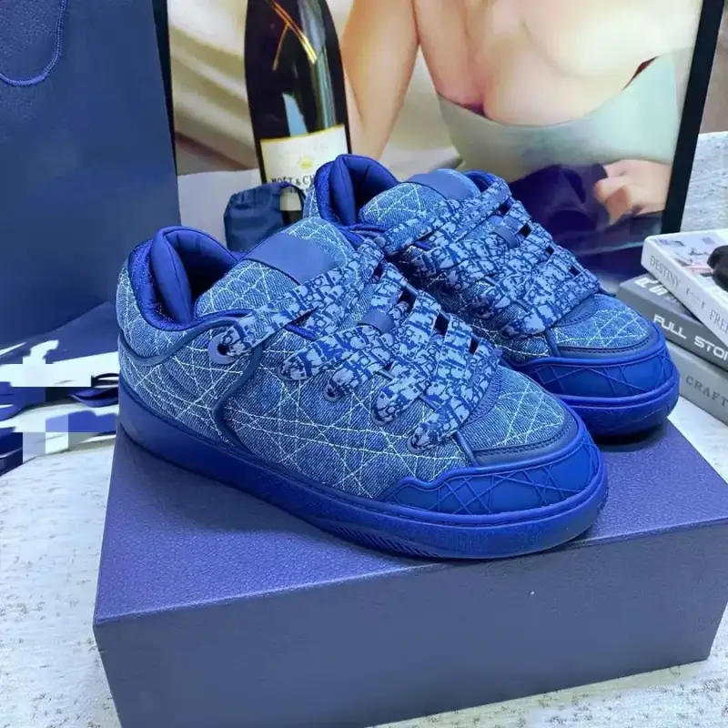 Dior B9 Shoes — Dark blue purchasing quality colorway — Kakobuy Spreadsheet photo