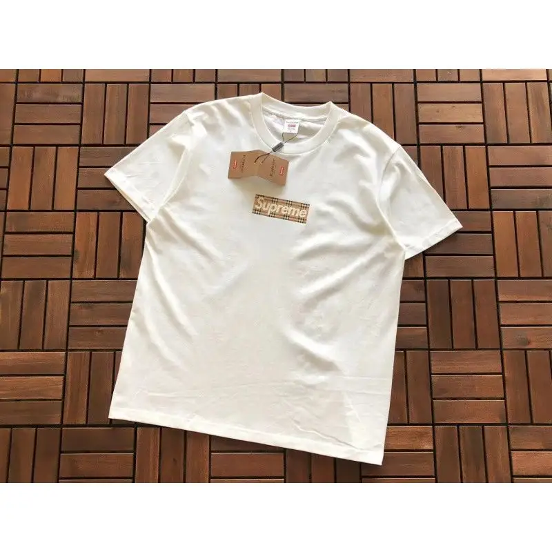 Supreme X Ducati T-Shirt — B308 Burberry joint white colorway — USFans Spreadsheet photo